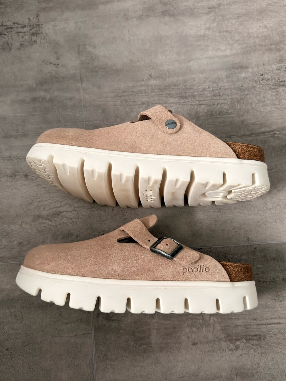 Birkenstock Boston Papillio chunky platform clogs, women Size 9-9.5 (EUR 40) - Picture 5 of 14